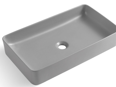countertop art wash basin with tap hole