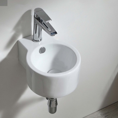 CE standard Glossy White Wash Basin Bathroom Sink
