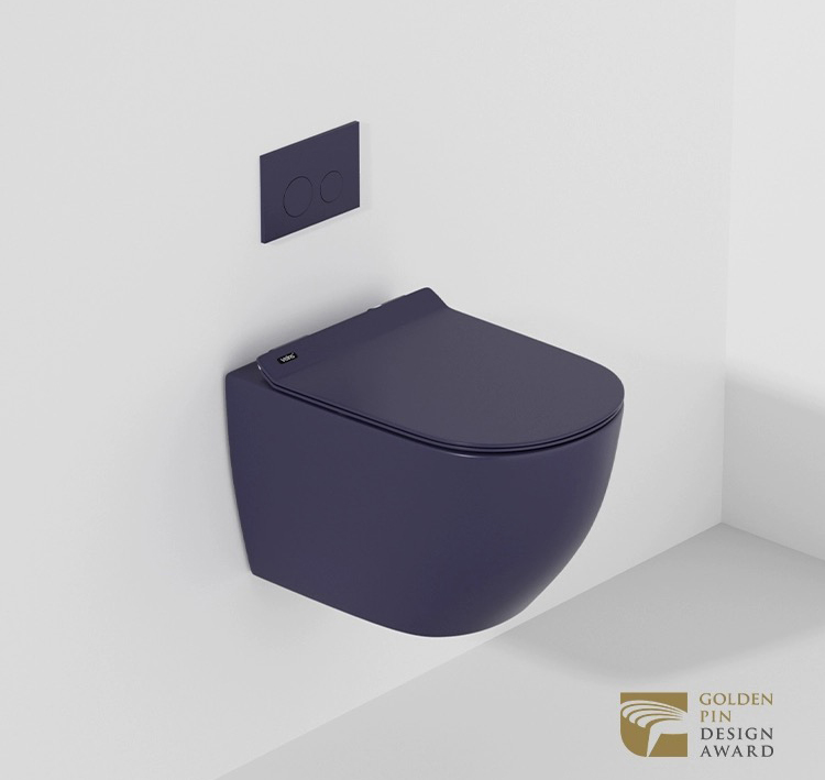 The Allure of Matte Color Wall-Hung Toilets